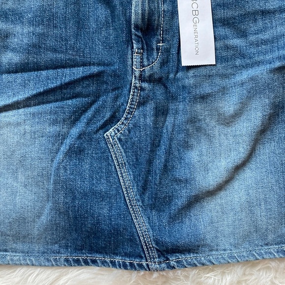 BCBGeneration Denim Mini Skirt - Picture 5 of 9